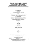 THE MELANIE BLOCKER-STOKES POSTPARTUM DEPRESSION RESEARCH AND HEALTH CARE ACT 1677308532 Book Cover