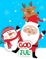 God Jul: M�larbok 1671281403 Book Cover