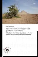 Restauration Écologique Et Gradient Latitudinal 3838171101 Book Cover