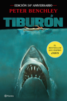Tiburón: Edición 50.º aniversario de la célebre película de Steven Spielberg / Jaws 50th Anniversary Edition of the Celebrated Film by Steven Spielberg (Spanish Edition) 6073929293 Book Cover