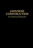 Japanese Construction 0442318650 Book Cover