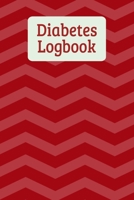 Diabetes Logbook: Blood Sugar Record Book - Red 1693393360 Book Cover