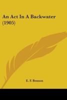 An Act in a Backwater 9353422736 Book Cover