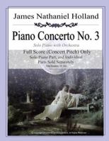 Piano Concerto No. 3: Full Orchestral Score (in Concert Pitch) Only 1719326096 Book Cover