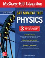 McGraw-Hill Education SAT Subject Test Physics Third Edition 1260135381 Book Cover