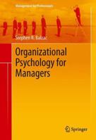 Organizational Psychology for Managers 1493947192 Book Cover