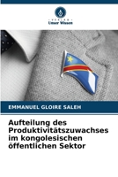 Aufteilung des Produktivitätszuwachses im kongolesischen öffentlichen Sektor (German Edition) 6139758947 Book Cover