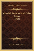 Meredith Revisited and Other Essays 0548884900 Book Cover