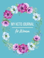 My Keto Journal For Women: Macros and Meal Tracking, Monthly, 90 Days, Yearly Keto Day Tracker, Track Your Progress and Accomplished Goals 1088828019 Book Cover