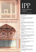 Indian Politics & Policy: Vol 5, No. 3, Winter 2025 1637235488 Book Cover