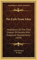 The Exile From Eden, Meditations On the Third Chapter of Genesis, Tr. by W. Hare 1165686880 Book Cover