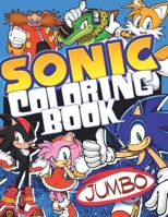Sónic JUMBO Coloring Book: 65 Exclusive Illustrations null Book Cover