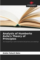 Analysis of Humberto Ávila's Theory of Principles 6207612558 Book Cover