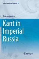 Kant in Imperial Russia 3319529137 Book Cover