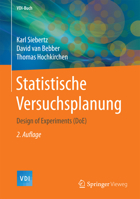 Statistische Versuchsplanung: Design of Experiments (DoE) 3662557428 Book Cover