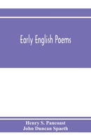 Early English Poems 0469818743 Book Cover