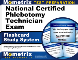 National Certified Phlebotomy Technician Exam Flashcard Study System: NCCT Test Practice Questions & Review for the National Center for Competency Testing Exam 1610722302 Book Cover
