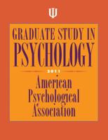 Graduate Study in Psychology 2011 1433809028 Book Cover