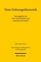 Neue Ordnungsokonomik 3161529944 Book Cover