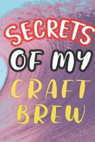 Secrets of My Craft Brew: 90 Pages of Home Brew Cookbook Recipe Space! 1084182912 Book Cover