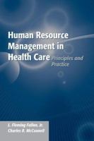 Human Resource Management in Health Care Organizations 0763735310 Book Cover