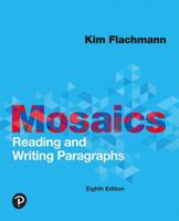 Mosaics: Reading and Writing Paragraphs 0205824080 Book Cover