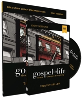 Gospel in Life Study Guide with DVD: Grace Changes Everything 0310146658 Book Cover