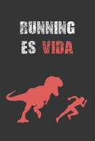RUNNING ES VIDA: LLEVA UN REGISTRO DE TUS ENTRENAMIENTOS: FECHA, DISTANCIA, TIEMPO, RITMO Y MÁS | ANOTA EN ESTE DIARIO TODOS LOS DETALLES DE TUS ... LOS AMANTES DEL RUNING. (Spanish Edition) 1698020341 Book Cover