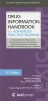 Drug Information Handbook for Advanced Practice Nursing 1591952956 Book Cover