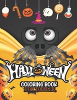 Halloween coloring book for toddlers B08GFVLGMC Book Cover