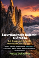 Escursioni nelle Dolomiti di Arabba: dal Gruppo del Sella alla Marmolada, al Col di Lana: Guida trekking ai sentieri del Sellaronda: Passo Sella, Pass B0H9B77FCX Book Cover