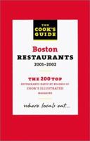 The Cook's Guide to Boston Restaurants, 2001-2002 0936184523 Book Cover