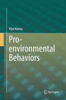 Pro-environmental Behaviors 4431558322 Book Cover