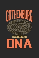 Gothenburg Its in my DNA: 6x9 |notebook | dot grid | city of birth | Sweden 1672015316 Book Cover