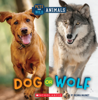 Dog or Wolf (Wild World: Pets and Wild Animals) 1338899805 Book Cover