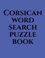 Corsican word search puzzle book B0BR841NT9 Book Cover