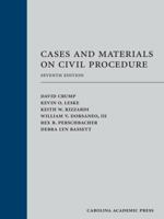 Cases and Materials on Civil Procedure 0769847463 Book Cover