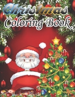Christmas Coloring Book: An Adult Coloring Book with Fun, Easy, and Relaxing Designs (Volume 1) 1671111109 Book Cover