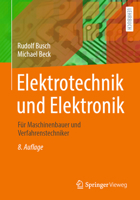 Elektrotechnik und Elektronik: Für Maschinenbauer und Verfahrenstechniker (German Edition) 3658444053 Book Cover