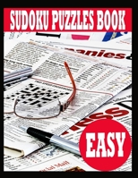 Sudoku Puzzle Book: Easy Sudoku Puzzle Book including Instructions and answer keys - Sudoku Puzzle Book for Adults B084DGF9D1 Book Cover