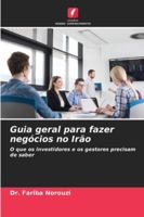 Guia geral para fazer negócios no Irão (Portuguese Edition) 6209001998 Book Cover