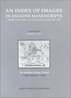 Index of Images in English Manuscripts from Chaucer to Henry VIII: Bodleian Library Oxford (Bodleian Library Fascile) 187250115X Book Cover