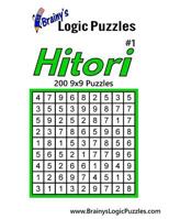 Brainy's Logic Puzzles Hitori #1: 200 9x9 Puzzles 1537507508 Book Cover