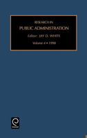 Research in Public Administration, Volume 4 1559388889 Book Cover