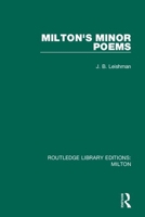 Milton's minor poems 0367151561 Book Cover