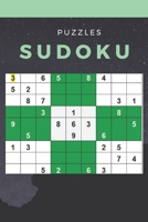 PUZZLES SUDOKU:Difficult Medium Easy Sudoku Puzzles Include solutions Volume 1: Take It Easy Sudoku book for adults: Puzzle book for adults easy 1658754352 Book Cover