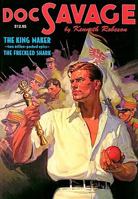 The King Maker & The Freckled Shark (Doc Savage) 193494307X Book Cover