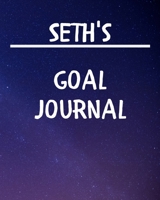 Seth's Goal Journal: 2020 New Year Planner Goal Journal Gift for Seth / Notebook / Diary / Unique Greeting Card Alternative 1676928200 Book Cover