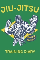 Jiu-Jitsu Strength & Dignity Training Diary: Brazilian Jiu-Jitsu Training Log Board Gorilla 1660423252 Book Cover