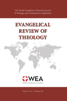 Evangelical Review of Theology, Volume 46, Number 1, February 2022 166673814X Book Cover